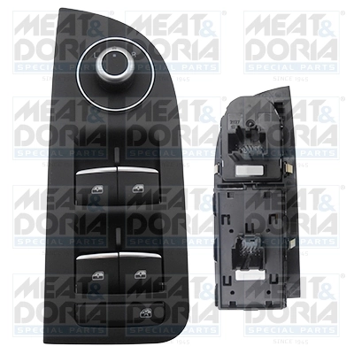 Switch, window regulator